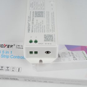 15A Wifi 5 In 1 LED RGB Strip Controller For 3528 5050 RGB LED Strip